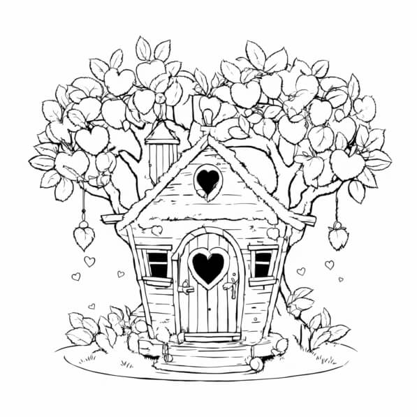 Cesto Portaoggetti In Vimini A Forma Di Casa Con Manico - Decorativo E Pratico Per Camera Dei Bambini 20x36 Cm