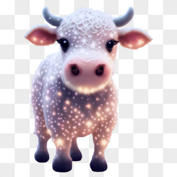 Download Whimsical Sparkling Cow Cartoons Online - Creative Fabrica
