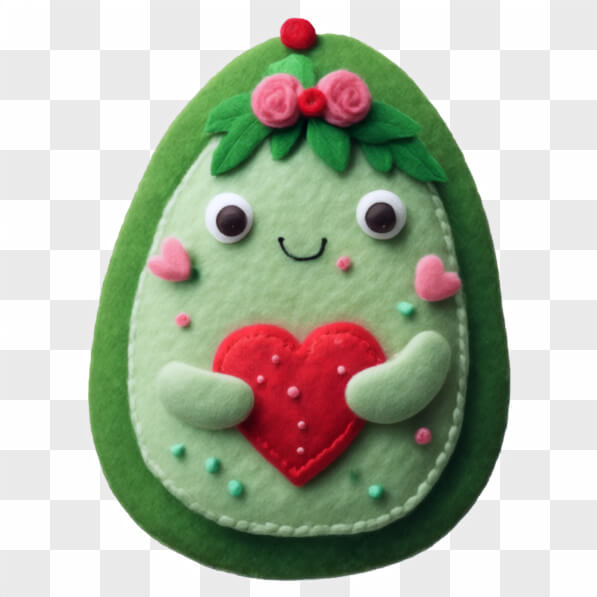 Aguacate De Peluche Kawaii Con Puerquito Almohada Suave 40 Cm Importadora La Merced Aguacate De