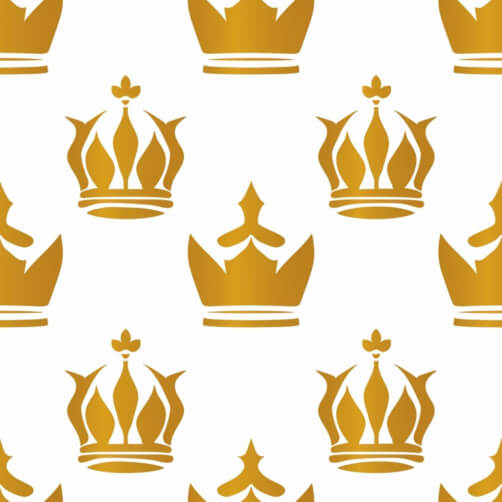 Golden Crown Pattern Download Golden Crown Pattern Patterns Online - Creative Fabrica