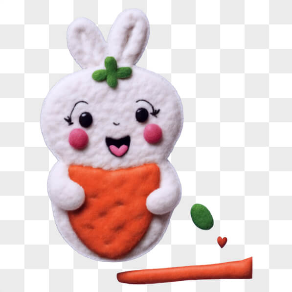 Peluche Conejo De Pascua Con Zanahoria – Set De Juego Escondite – Peluche De 18 Cm De Felpa Suave – Regalo Para Niños Y Decoración