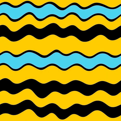 Vibrant Wavy Abstract Pattern Vibrant Wavy Abstract Pattern thumbnail