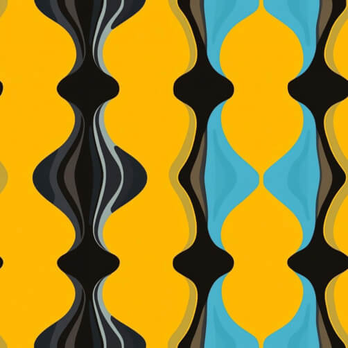 Vibrant Abstract Pattern with Wavy Shapes Vibrant Abstract Pattern with Wavy Shapes thumbnail