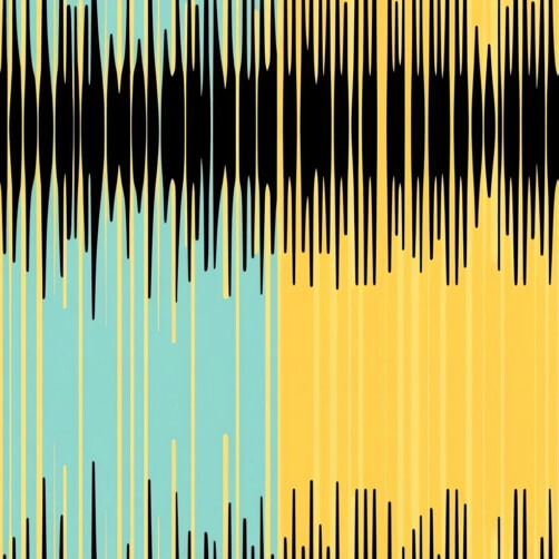 Vibrant Abstract Design with Sound Wave Motif Vibrant Abstract Design with Sound Wave Motif thumbnail