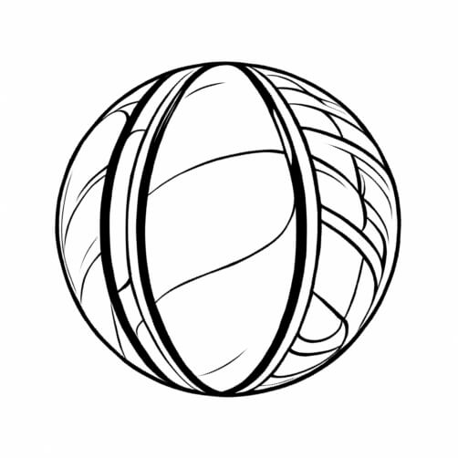 Download Trophy with Striped Sphere Coloring pages Online - Creative ...