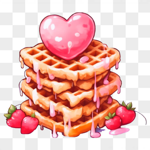 Orecchini A Forma Di Waffle Con Cuore – Gioielli Artigianali Divertenti E Originali Da Berlino