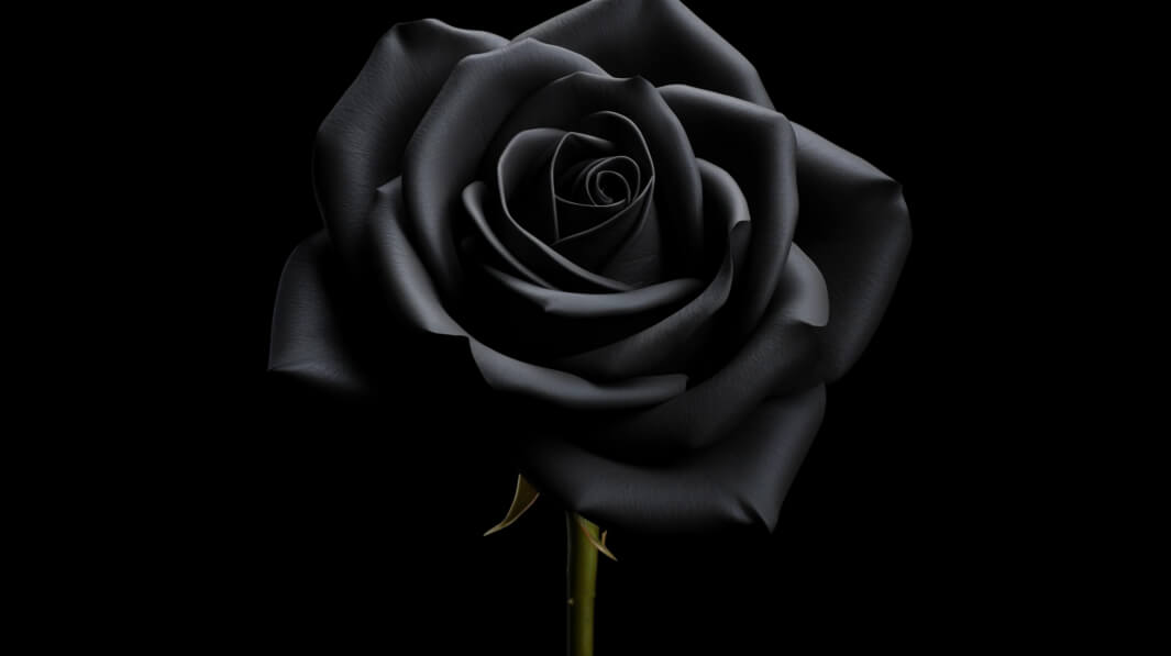 Download Black Rose on a Black Background Backgrounds Online - Creative ...