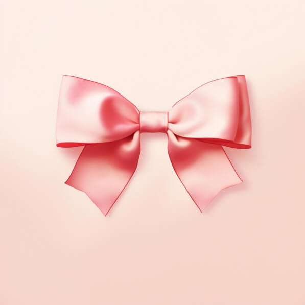 Download Elegant Pink Satin Bow on Pastel Background Backgrounds Online ...