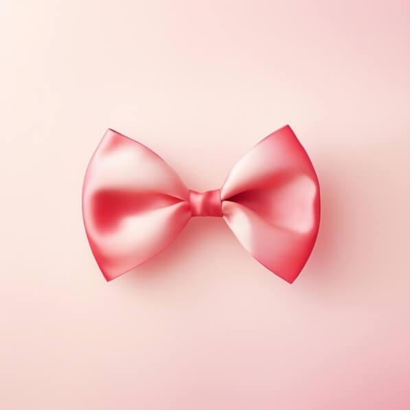 Download Elegant Pink Satin Bow on Soft Pink Background Backgrounds ...