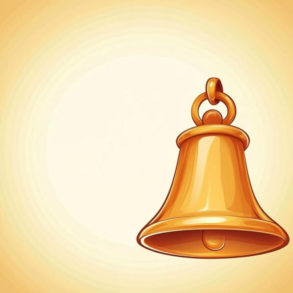 Download Golden Bell Illustration Backgrounds Online - Creative Fabrica
