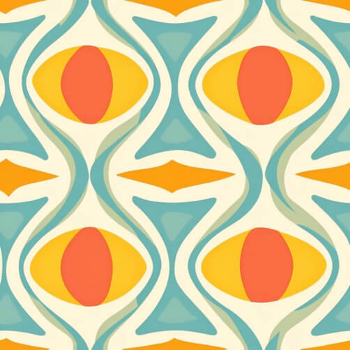 Colorful Abstract Pattern with Organic Shapes Colorful Abstract Pattern with Organic Shapes thumbnail