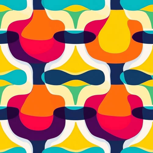 Colorful Abstract Pattern with Vibrant Shapes Colorful Abstract Pattern with Vibrant Shapes thumbnail