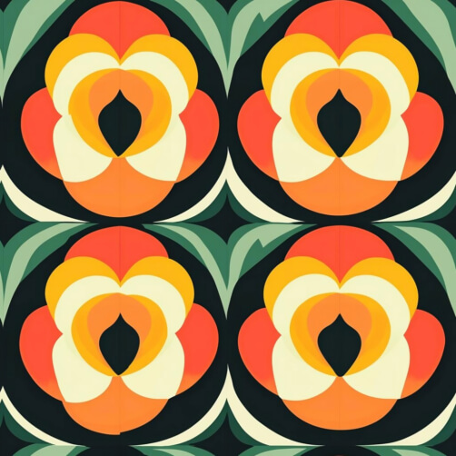 Vibrant Abstract Floral Pattern Vibrant Abstract Floral Pattern thumbnail
