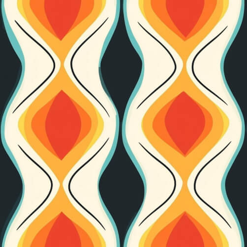 Vibrant Abstract Pattern in Warm Colors Vibrant Abstract Pattern in Warm Colors thumbnail