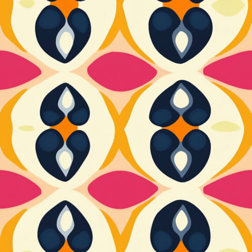 Colorful Abstract Pattern with Rounded Shapes Colorful Abstract Pattern with Rounded Shapes thumbnail