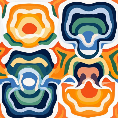 Vibrant Abstract Design with Flowing Shapes Vibrant Abstract Design with Flowing Shapes thumbnail