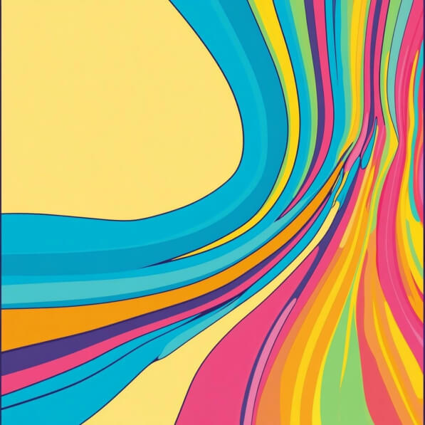 Download Vibrant Abstract Design with Flowing Colors Backgrounds Online ...