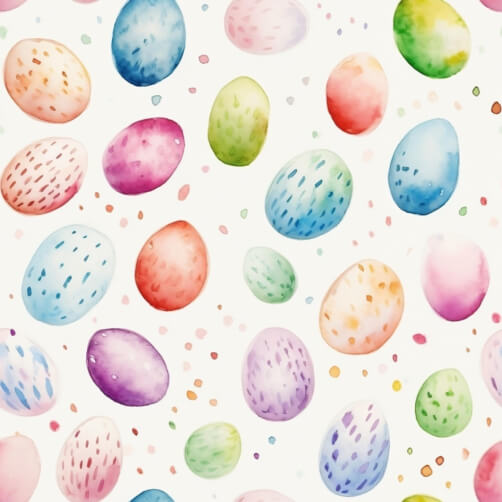 Colorful Easter Eggs Pattern Colorful Easter Eggs Pattern thumbnail