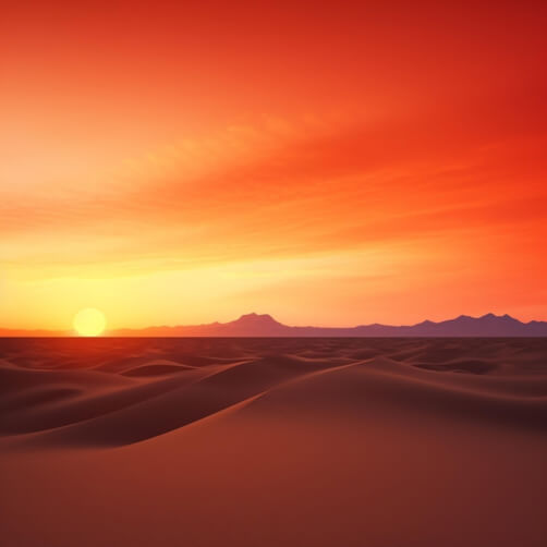 Desert Sunset Landscape Desert Sunset Landscape thumbnail