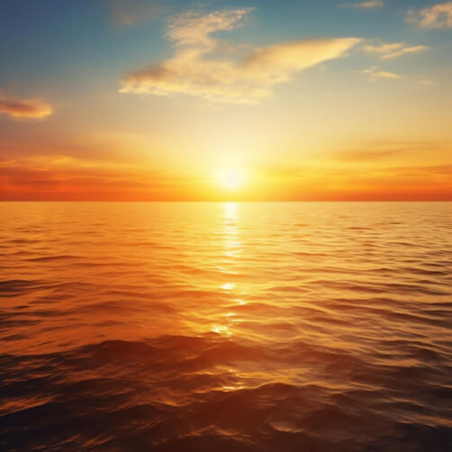 Serene Sunset Over Ocean Serene Sunset Over Ocean thumbnail