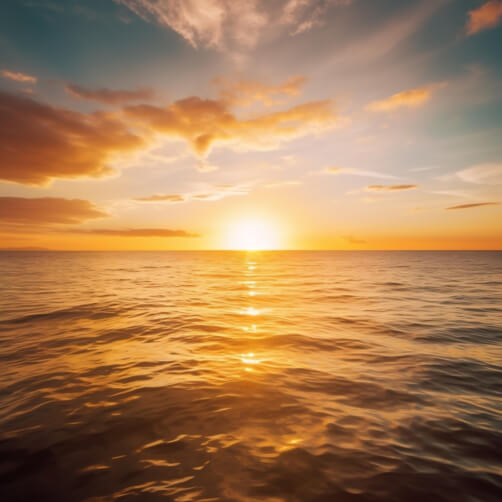 Sunset Over the Ocean Sunset Over the Ocean thumbnail