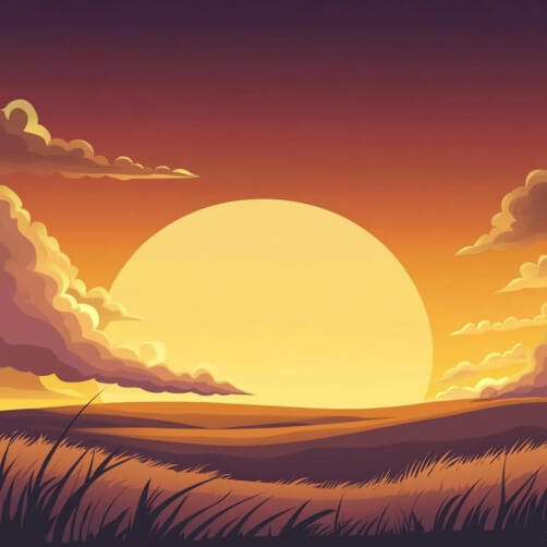 Sunset over Rolling Hills Sunset over Rolling Hills thumbnail