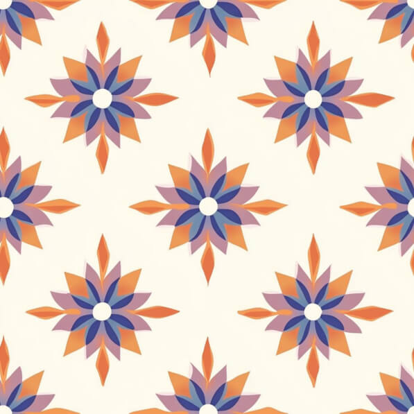 Download Stylized Flower Pattern Patterns Online - Creative Fabrica