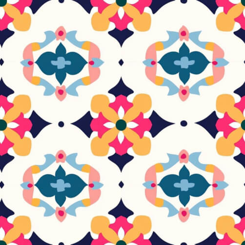 Colorful Abstract Floral Pattern Colorful Abstract Floral Pattern thumbnail