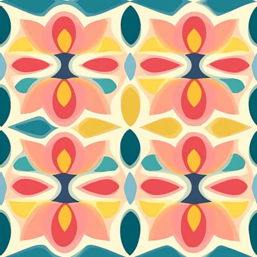 Colorful Abstract Floral Pattern Colorful Abstract Floral Pattern thumbnail