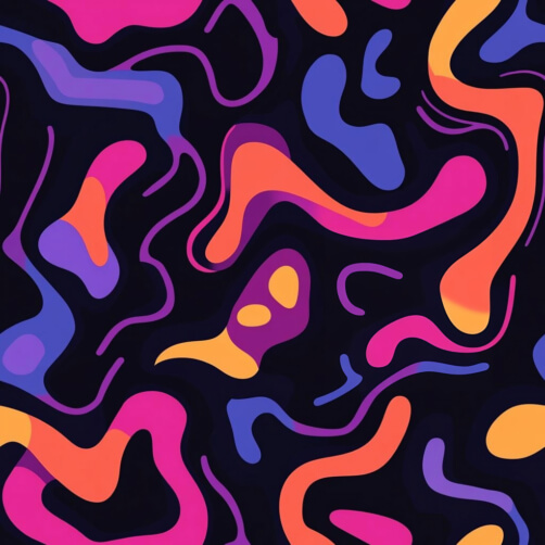 Vibrant Abstract Shapes on Dark Background Vibrant Abstract Shapes on Dark Background thumbnail