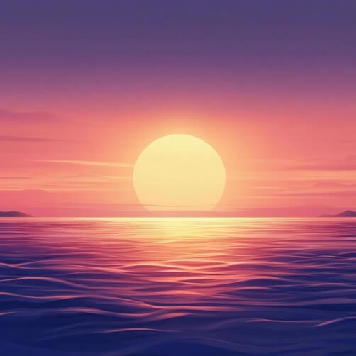 Sunset over the Ocean Sunset over the Ocean thumbnail