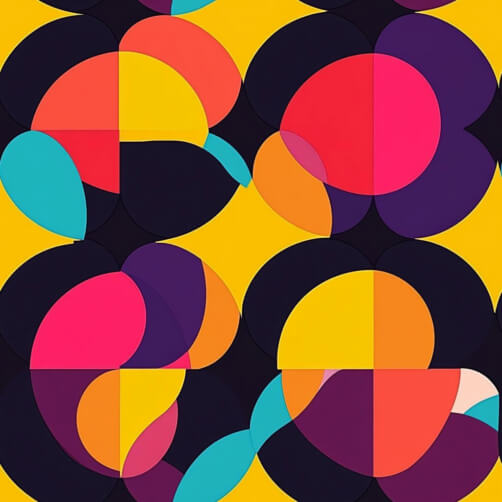 Vibrant Abstract Composition with Geometric Shapes Vibrant Abstract Composition with Geometric Shapes thumbnail