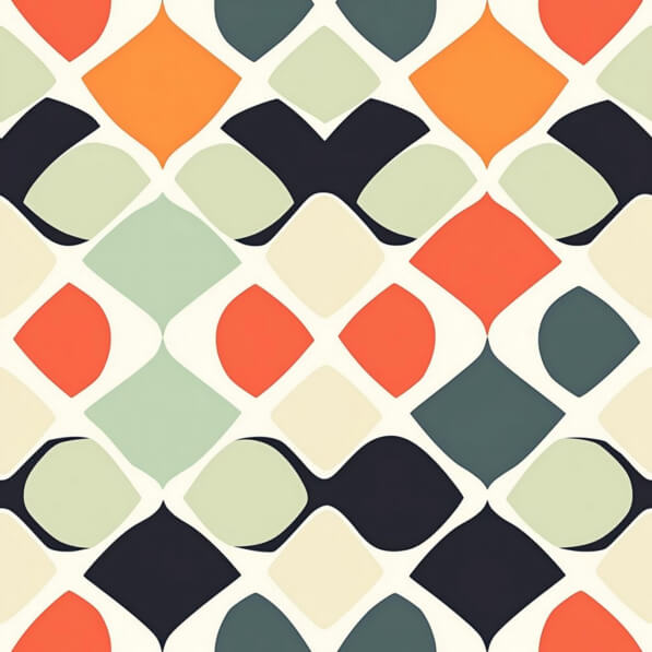 Download Geometric Abstract Pattern with Vibrant Colors Patterns Online ...