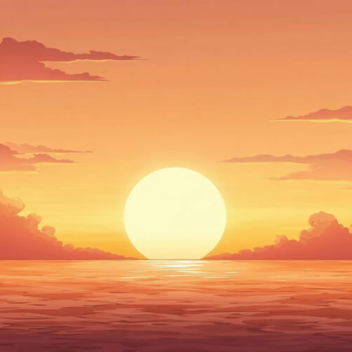 Sunset Over Ocean Sunset Over Ocean thumbnail