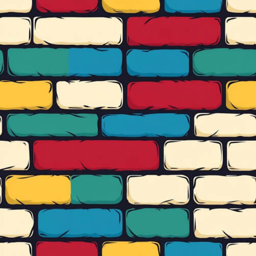 Colorful Brick Pattern Colorful Brick Pattern thumbnail