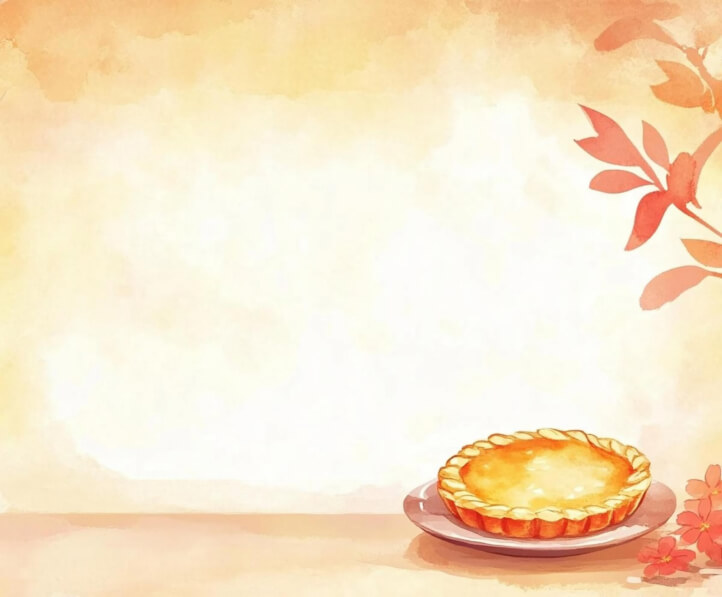 Fall Pie Backrounds Download Illustrated Pie with Autumn Accents Backgrounds Online ...