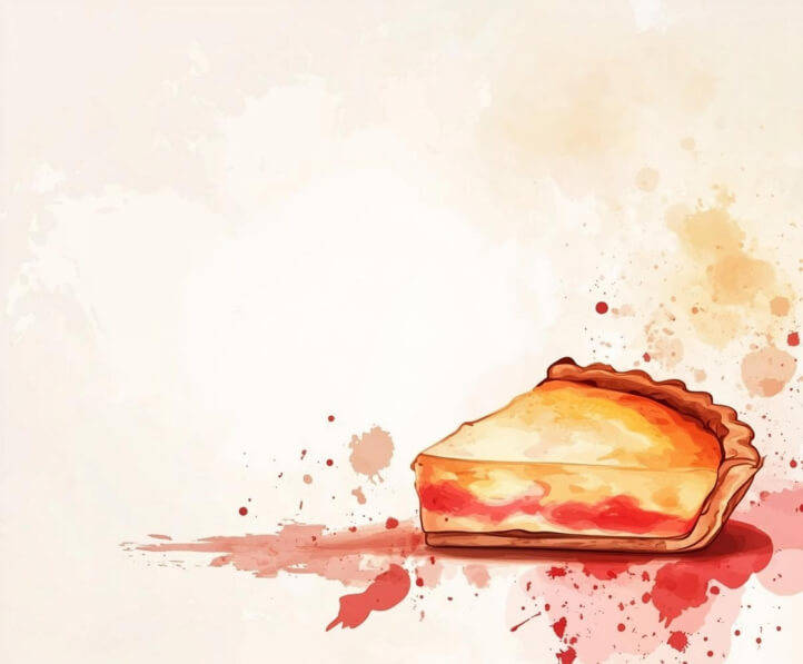 Pie Background Image Download Slice of Pie with Watercolor Background Backgrounds Online ...