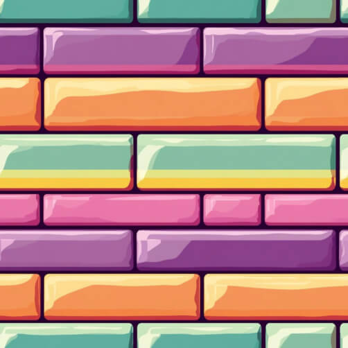 Colorful Abstract Brick Pattern Colorful Abstract Brick Pattern thumbnail