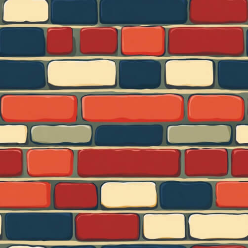 Colorful Brick Pattern Colorful Brick Pattern thumbnail