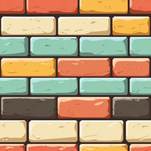 Colorful Brick Wall Colorful Brick Wall thumbnail