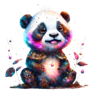 Como desenhar um urso Panda realista 