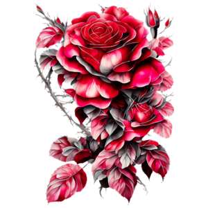 beautiful red rose love