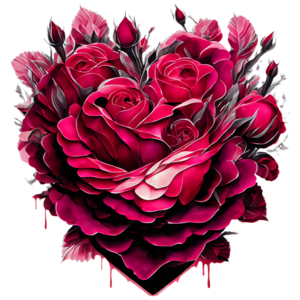 Télécharger Voiture rose magnifiquement décorée avec des roses PNG En Ligne  - Creative Fabrica