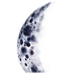 Closeup of the Moon transparent png, free image by rawpixel.com /  eyeeyeview