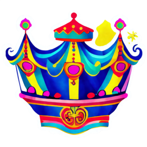 Colorful King Queen Crown Stickers Set Graphic by Heri Store · Creative  Fabrica