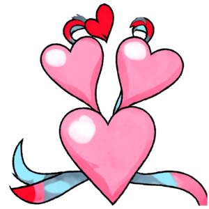 conjunto de corazones rojos, rosas y azules. corazones con diferentes  emociones y diseño. corazón sonriente. corazon
