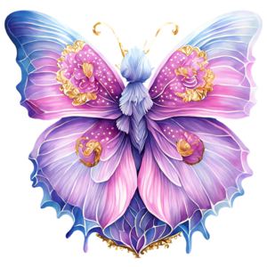 Butterfly Clipart Gold Butterflies PNG Spring Wings i042
