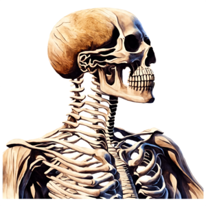 Gráfico de esqueleto humano · Creative Fabrica