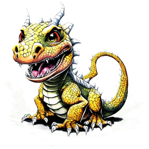 Télécharger Illustration de Personnage de Dragon Imaginaire PNG En Ligne -  Creative Fabrica