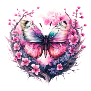 Papillons de décoration boite de 12 papillons décoratifs artificiels 8 cm 6  couleurs - Matériel art floral - Creavea